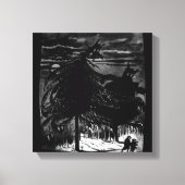 Forest Comes Alive - Canvas Afdruk (Voorkant)