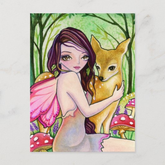 Forest Companion - Briefkaart (Voorkant)