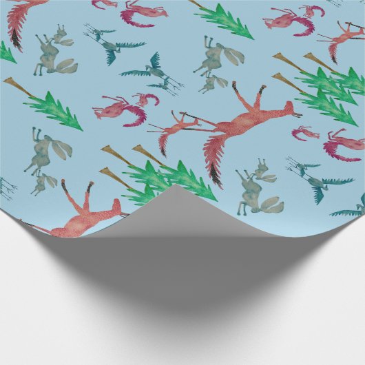 Forest Creats Cadeaupapier (Hoek)