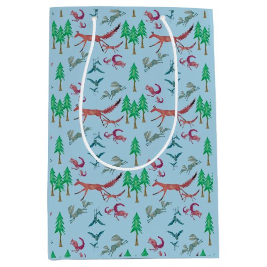 Forest Creats Medium Cadeauzakje (Voorkant)