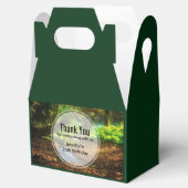 Forest Creek Beauful Natuur Landscape Foto Bedankdoosjes (Geopend)