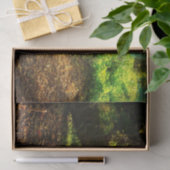 Forest Creek Beauful Natuur Landscape Foto Tissuepapier (Geschenk)