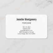 Forest Creek Beauful Natuur Landscape Foto Visitekaartje (Achterkant)