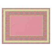 Forest Daisy Floor w/Naam Badhanddoek Set Tafelslo Tafelkleed (Voorkant (Horizontaal))