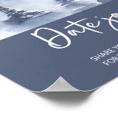 Forest date nachtelijke ideeën. Datum jar bruids s Poster (Hoek)