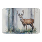 Forest Deer Bath Mat (Voorkant)