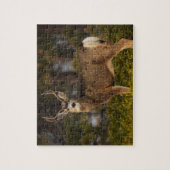 Forest Deer Buck Legpuzzel (Verticaal)