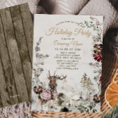 Forest Deer Corporate Holiday Kerstfeest Kaart