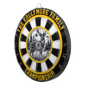 Forest Deer Design met doel Dartbord (Voorkant Rechts)