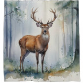 Forest Deer Douchegordijn (Voorkant)