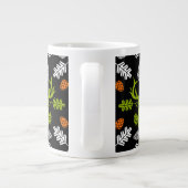 Forest Deer Nature Print Grote Koffiekop (Achterkant)