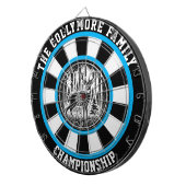 Forest Deer Target Muurdecoratie Dartbord (Voorkant Rechts)