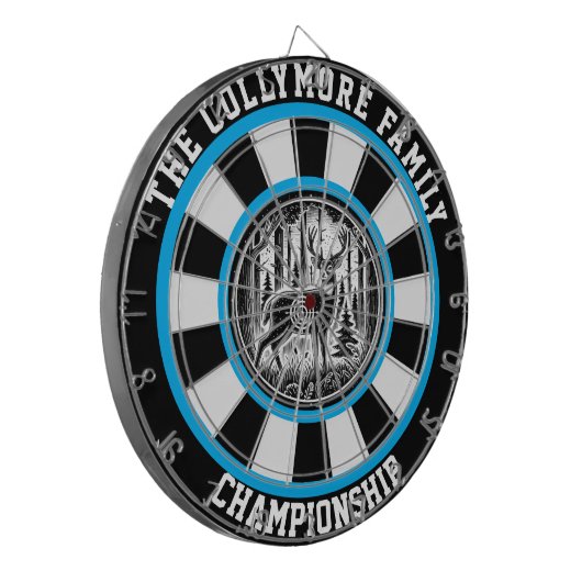 Forest Deer Target Muurdecoratie Dartbord (Voorkant Links)