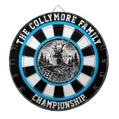 Forest Deer Target Wall Art Dartbord (Voorkant)