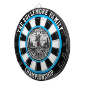 Forest Deer Target Wall Art Dartbord (Voorkant Rechts)