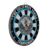 Forest Deer Target Wall Art Dartbord (Voorkant Links)