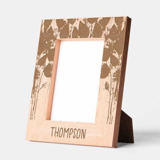 Forest Design  Wood Gegraveerde Lijstjes (Links)