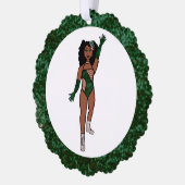 Forest & Diamonds Dancer Ornament Kaart A (Links)