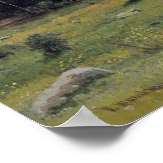 Forest Distance Ivan Shishkin Poster (Hoek)