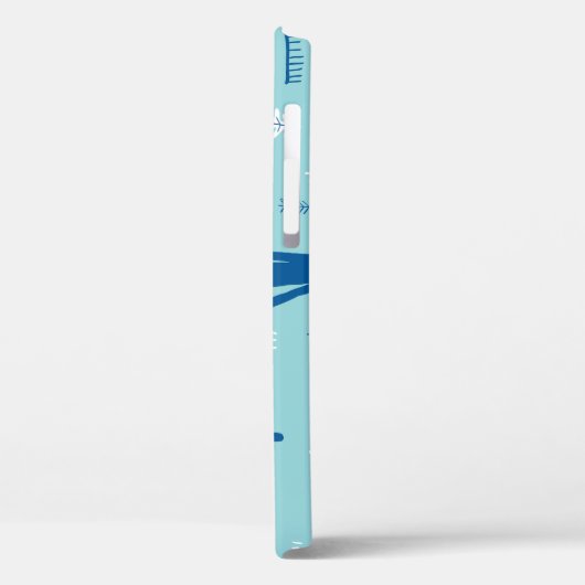 Forest Doodles: Creatief naadloos patroon Case-Mate iPhone Case (Achterkant / Links)