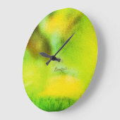 Forest Dreamer - Abstracte Natuur Visioenen Grote Klok (Hoek)