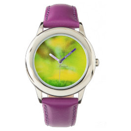 Forest Dreamer - Abstracte Natuur Visioenen Horloge