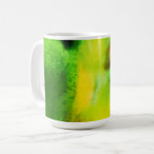 Forest Dreamer - Abstracte Natuur Visioenen Koffiemok (Voorkant links)