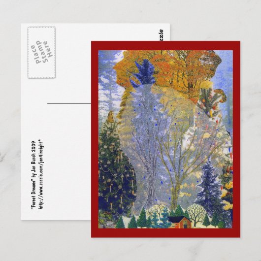 Forest Dreams Briefkaart (Voorkant / Achterkant)