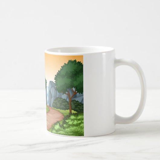 Forest Dreams – Natuur-geïnspireerde Mok (Rechts)