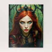 Forest Dryad Queen - Mystical Nature Fantasy Art Legpuzzel (Verticaal)