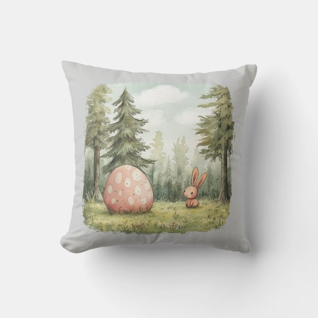 Forest Easter Kussen (Voorkant)