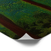 Forest Echoes of Infinity – Een boslandschap Poster (Hoek)