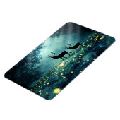 Forest Elk Flexible Photo Magnet Magneet (Linkerzijde)