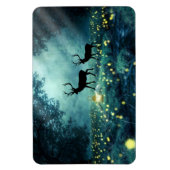 Forest Elk Flexible Photo Magnet Magneet (Verticaal)