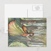 Forest Enchantment Fairy Art Briefkaart (Voorkant / Achterkant)