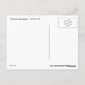 Forest Encounter-Briefkaart Briefkaart (Achterkant)