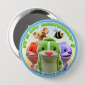 Forest Fables Birthday Button (Voorkant /achterkant)