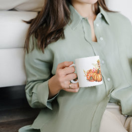 Forest Fairy & Autumn Pumpkin Bouquet Koffiemok