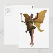 Forest Fairy Briefkaart (Voorkant / Achterkant)