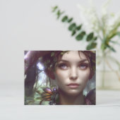 Forest Fairy Briefkaart (Staand voorkant)