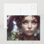 Forest Fairy Briefkaart (Voorkant / Achterkant)