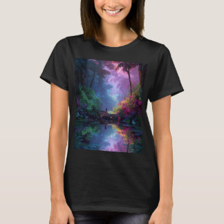 Forest Fairy by the Lake T-shirt