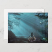 Forest Fairy Fantasy Briefkaart (Voorkant / Achterkant)