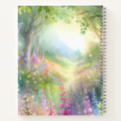 Forest Fairy Light – Enchanted Woodland Fantasy Notitieboek (Achterkant)