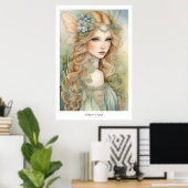 Forest Fairy Poster (Thuiskantoor)