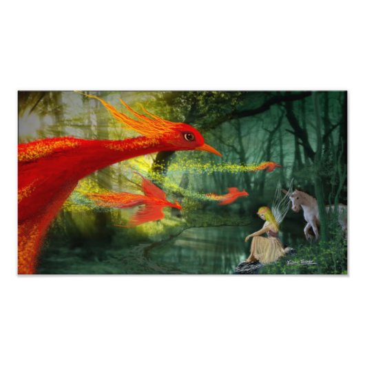 Forest Fantasy 1 Foto Afdruk (Voorkant)