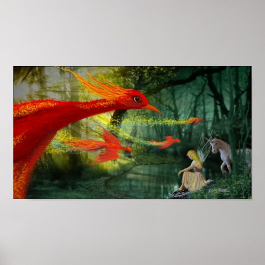 Forest Fantasy 1 Poster (Voorkant)