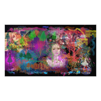 Forest Fantasy Foto Afdruk