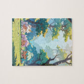 Forest Fantasy Girl Puzzel (Horizontaal)