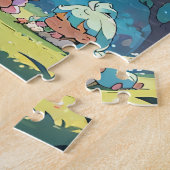 Forest Fantasy Girl Puzzel (Zijkant)